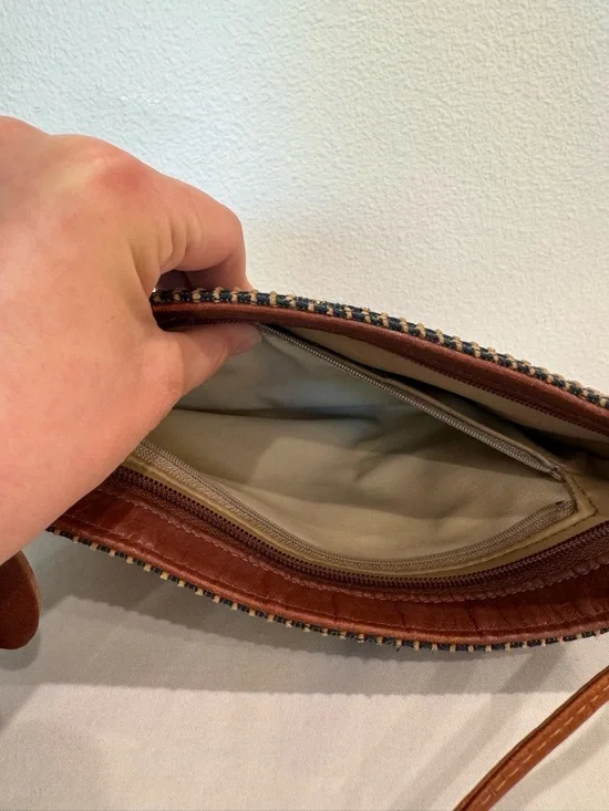 Vintage Leyland & Taylor Elephant Embroidered Woven Shoulder Bag - Picture 4 of 5